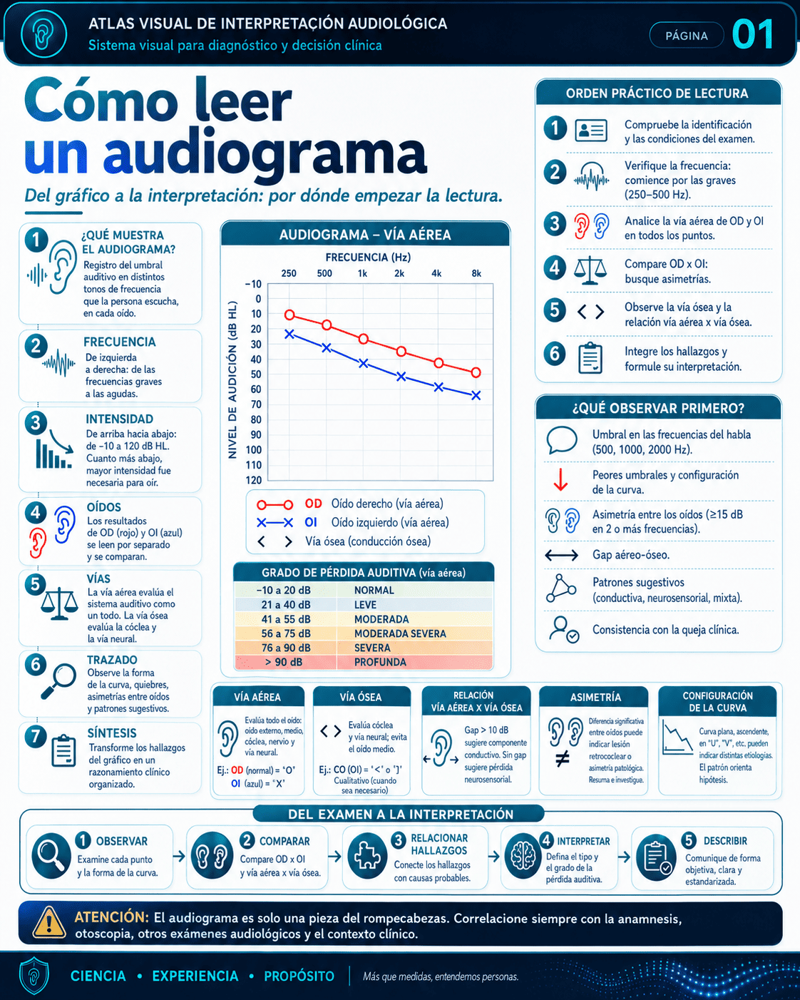 Muestra real del Sistema Visual de Interpretación Audiológica