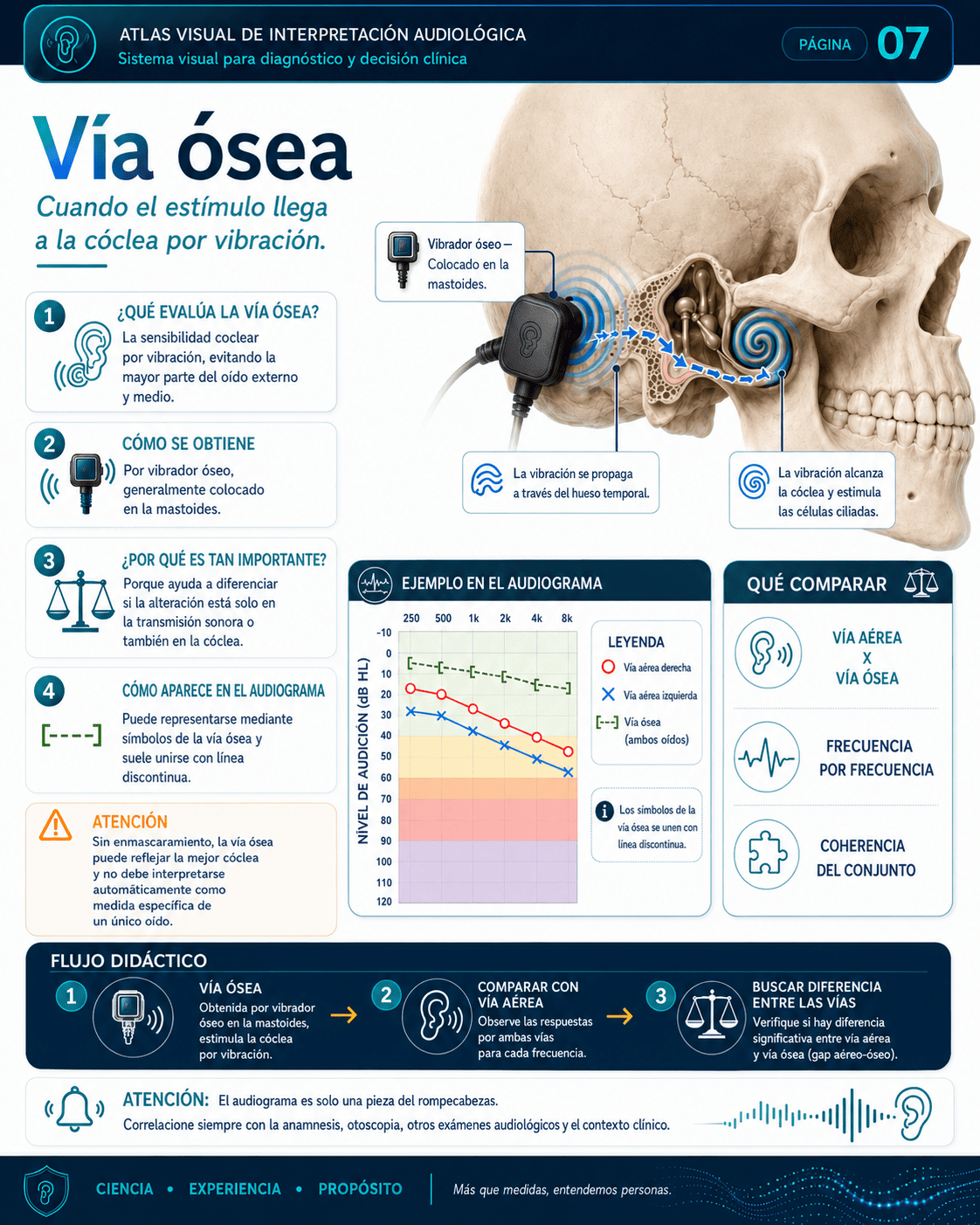Muestra real del Sistema Visual de Interpretación Audiológica